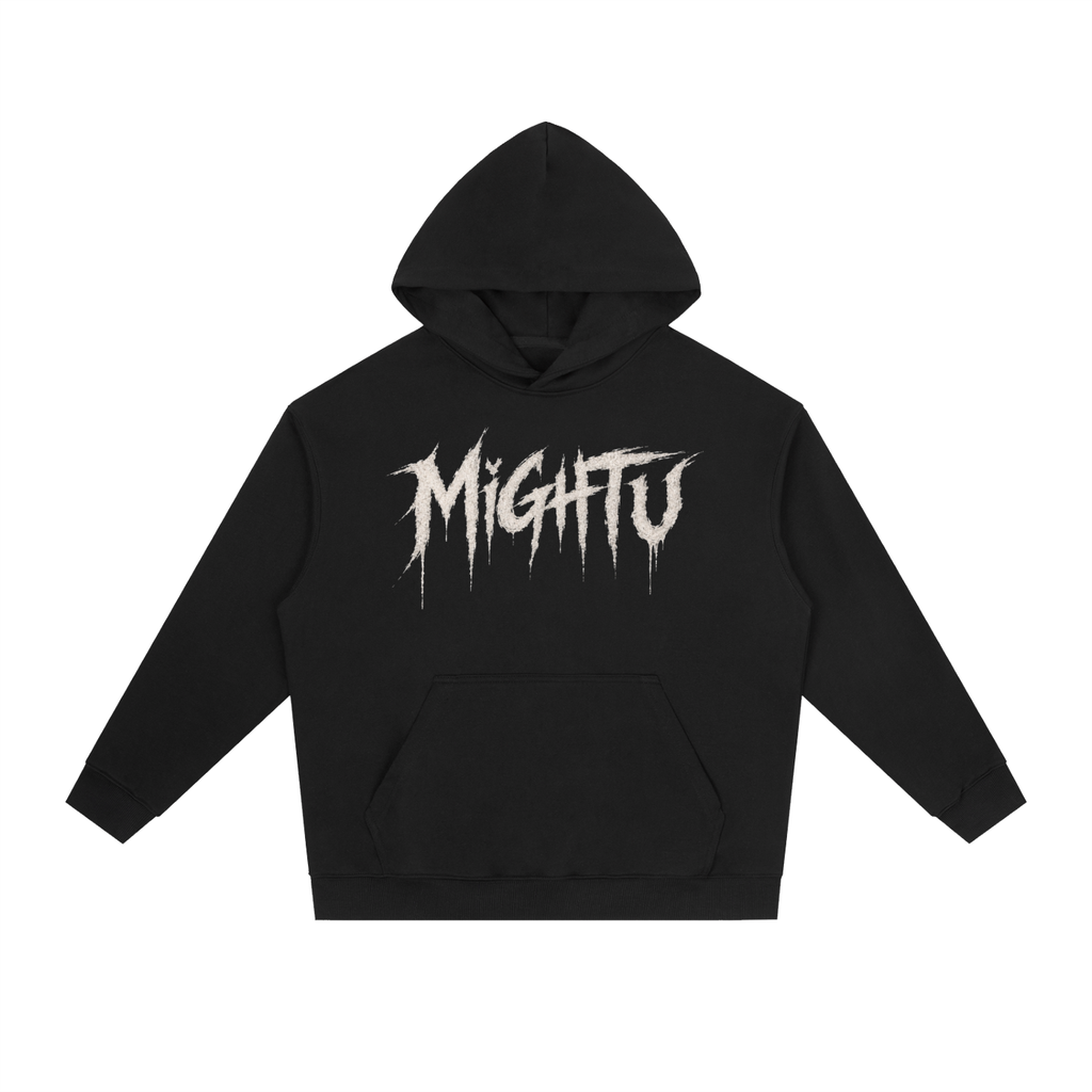 Mightu Scratch Essential Heavyweight Drop-Shoulder Hoodie