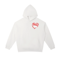 D£vil£d F@ith Heart Essential Heavyweight Hoodie