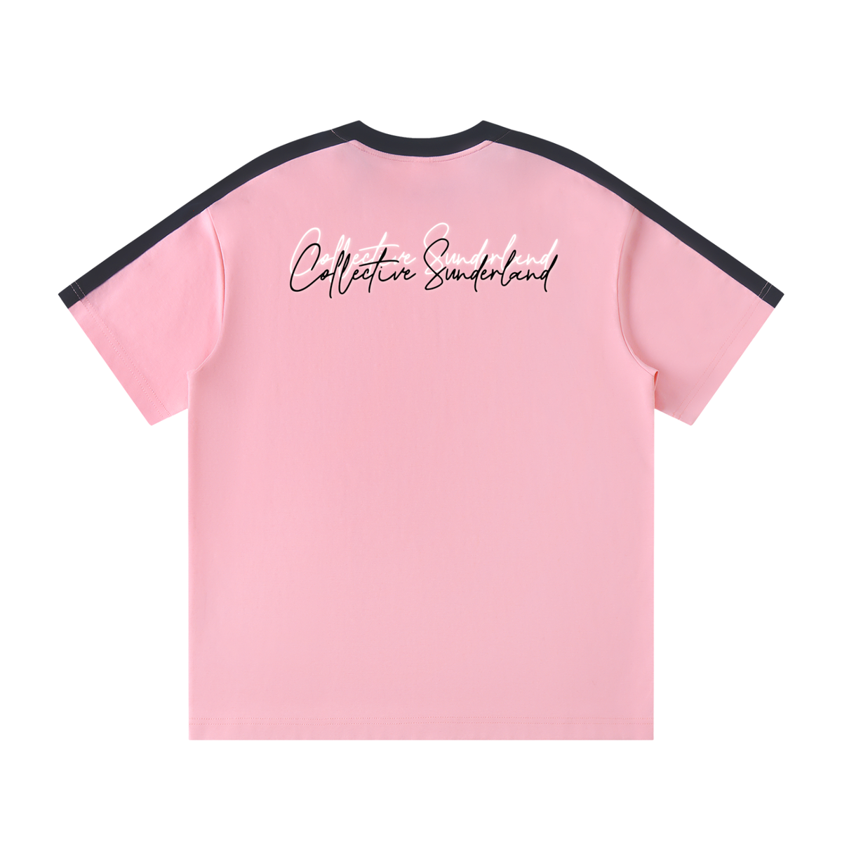 Pink Collective Sunderland Unisex Colorblock Striped T-Shirt