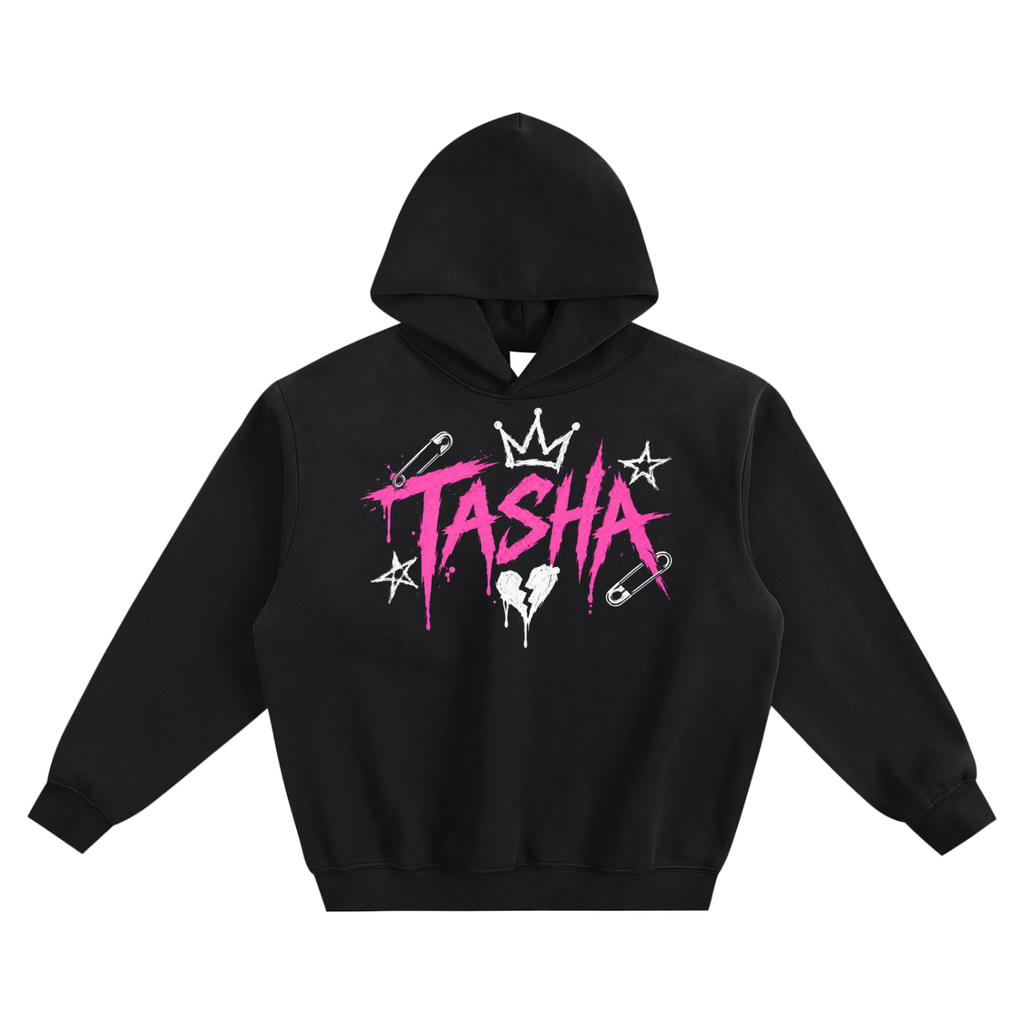 Tasha Fleeced Boxy Hoodie