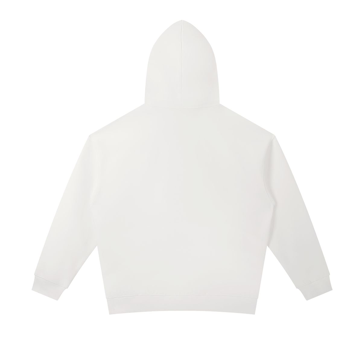 Tasha Brush Essential Heavyweight White Hoodie