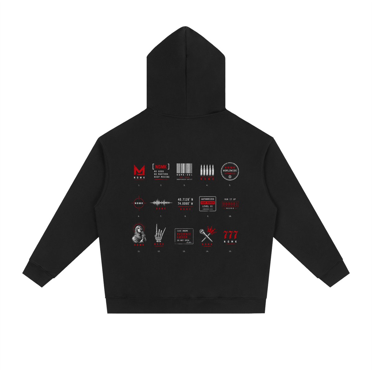 NGMK Essential Heavyweight Drop-Shoulder Hoodie