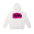 Tasha Brush Essential Heavyweight White Hoodie