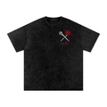NGMK Snow Washed Oversized Cotton T-Shirt