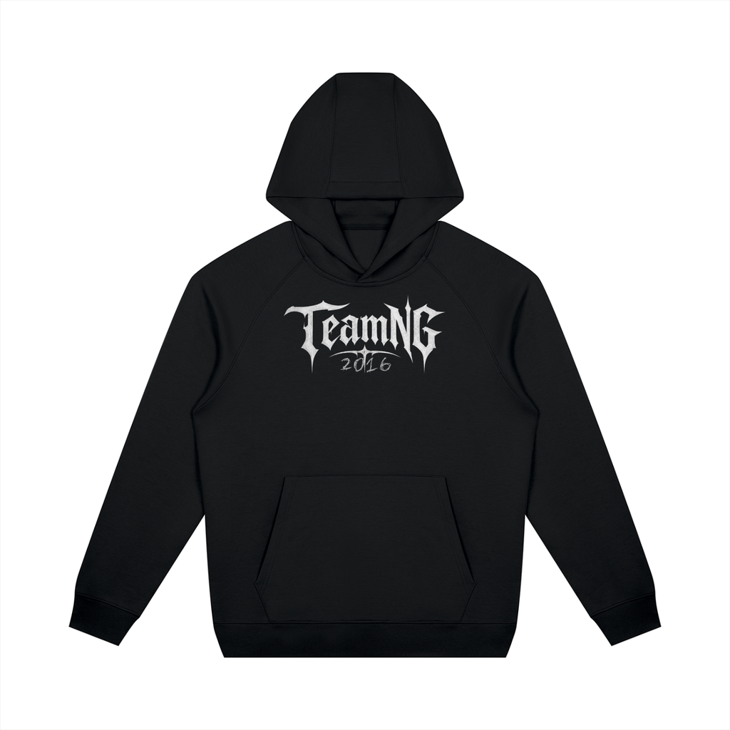 TeamNG Gothic Unisex Oversized Raglan Pullover Hoodie