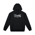 TeamNG Gothic Unisex Oversized Raglan Pullover Hoodie