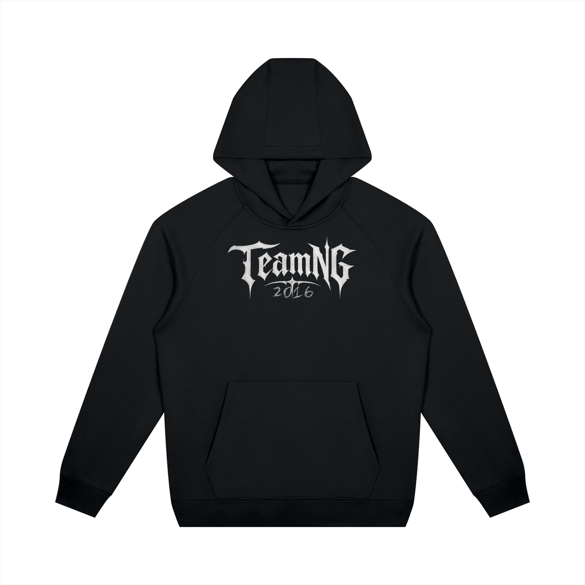 TeamNG Gothic Unisex Oversized Raglan Pullover Hoodie
