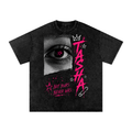 Tasha Snow Washed Oversized Cotton T-Shirt