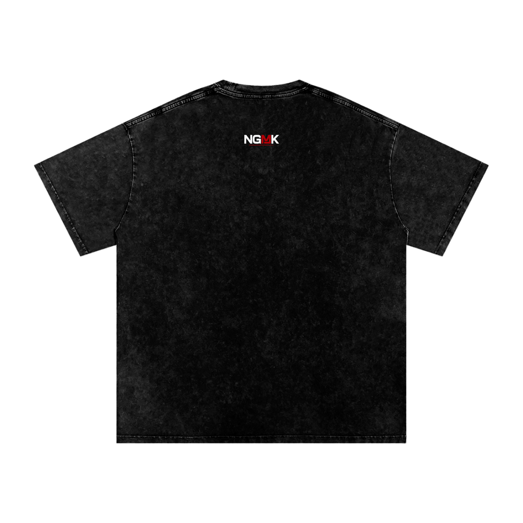 NGMK Snow Washed Oversized Cotton T-Shirt